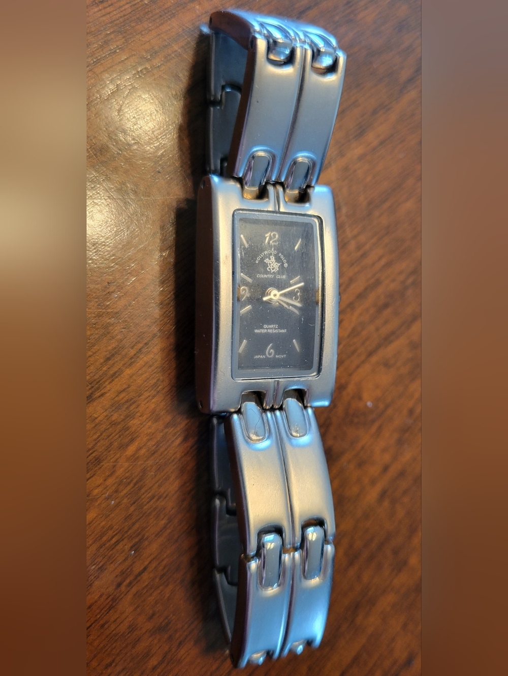 Hollywood Polo Country Club Stainless Steel Bracelet Watch